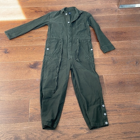 Citizens of Humanity Women’s Olive Green Jumpsuit Size XS - Picture 1 of 8